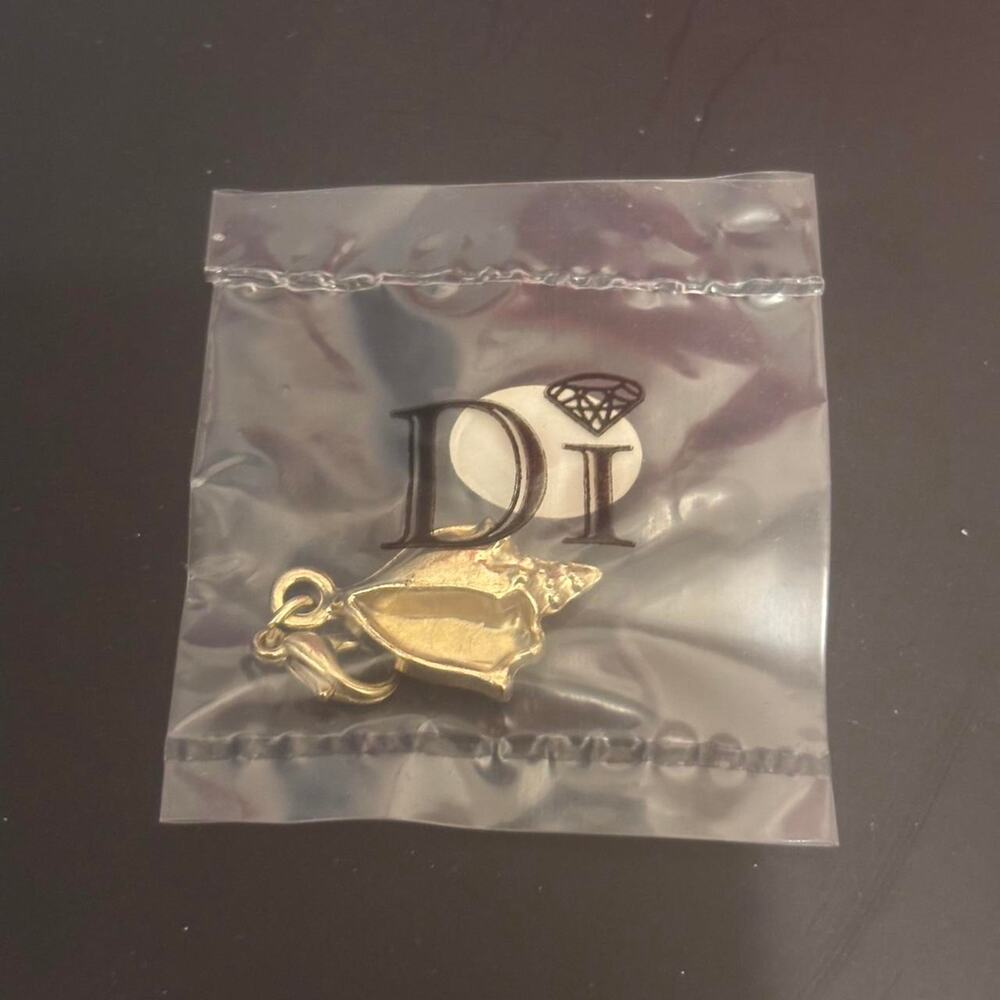 Brand new gold color conch